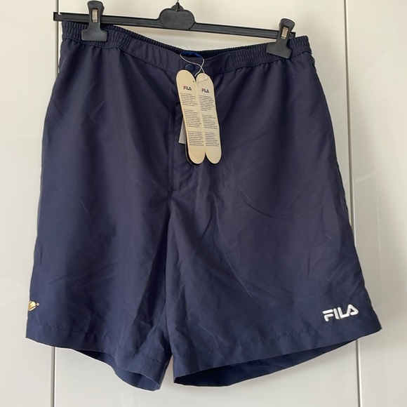 FILA US Open Ball Boy Short in Navy Blue Size-Medium NWT - Picture 4 of 8